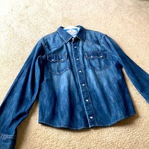 Levi’s denim western shirt